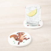 Kelossus, Happy Scott Squirrel Zandsteen Onderzetter (Zijkant)