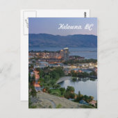 Kelowna, BC Briefkaart (Voorkant / Achterkant)