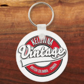 Kelowna British Columbia Canada logo Sleutelhanger (Voorkant)