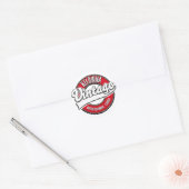 Kelowna Brits-Columbia Canada logo Ronde Sticker (Envelop)