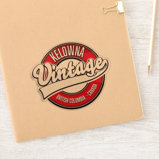 Kelowna Brits-Columbia Canada logo Sticker (Notitieboek)