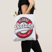 Kelowna Brits-Columbia Canada logo Tote Bag (Dichtbij)