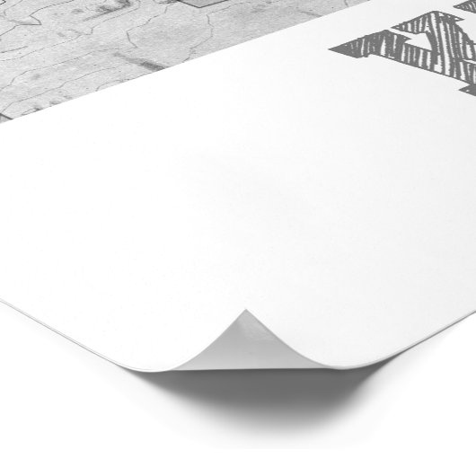 Kelowna - Canada Pencil City Map Poster (Hoek)