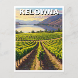 Kelowna Canada Reizen Briefkaart