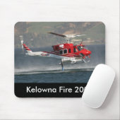 Kelowna Fire 2009 mousepad Muismat (Met muis)