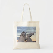 Kelpie canvas tas (Voorkant)