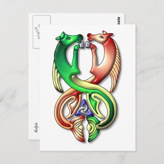 Kelpie Colors Briefkaart (Voorkant / Achterkant)