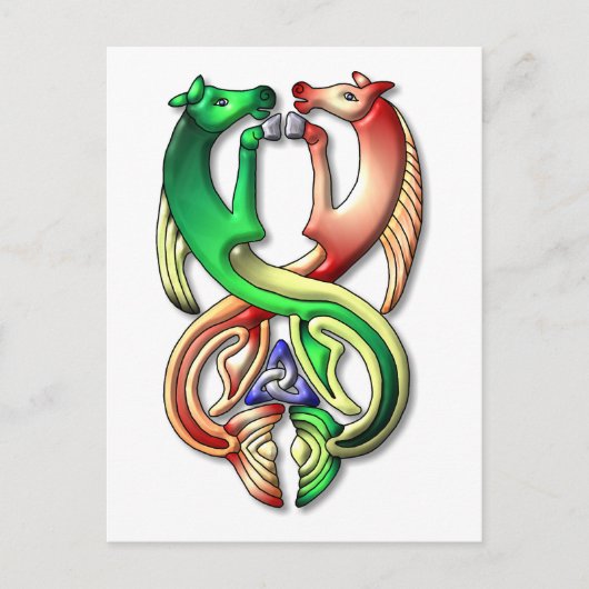 Kelpie Colors Briefkaart (Voorkant)