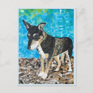 Kelpie dog briefkaart