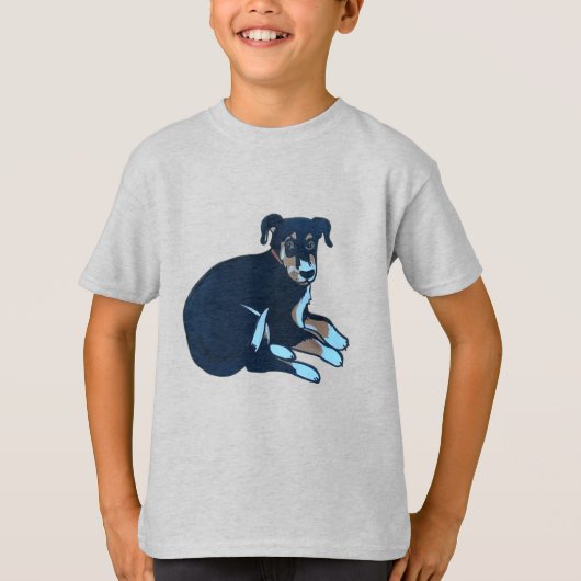 Kelpie pup T-Shirt (Voorkant)