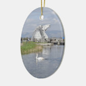 Kelpies , Helix Park , Falkirk Keramisch Ornament (Links)