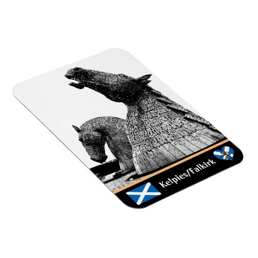 Kelpies & Statues in Falkirk/Scotland Art Magneet (Rechterzijde)