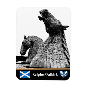 Kelpies & Statues in Falkirk/Scotland Art Magneet