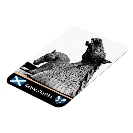 Kelpies & Statues in Falkirk/Scotland Art Magneet (Linkerzijde)
