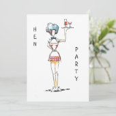 Kelpjes bruidsmeisje uitnodiging (Staand voorkant)