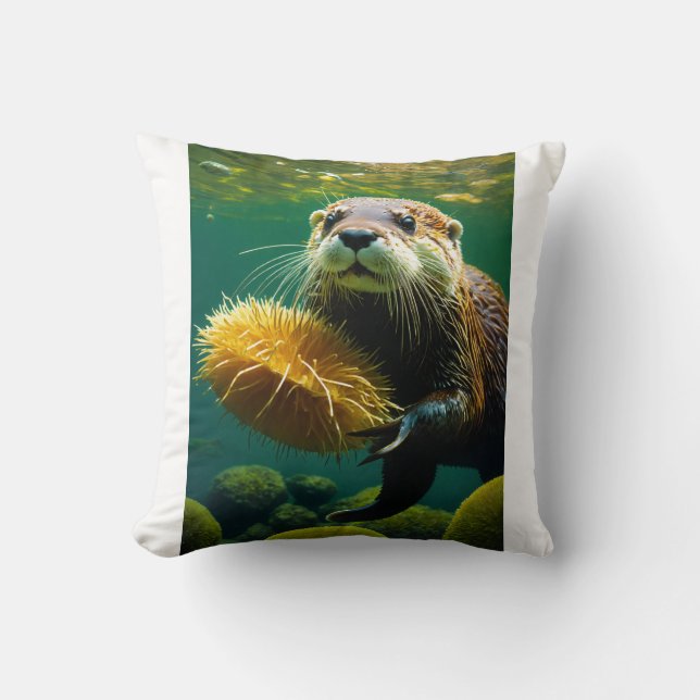 Kelpwoud Speeltuin: De Wereld van de Otter Kussen (Voorkant)