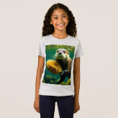 Kelpwoud Speeltuin: De Wereld van de Otter T-shirt (Voorkant volledig)