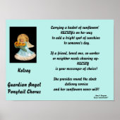 KELSEY-GUARDIAN ANGEL PONYTAIL CHORUS POSTER (Voorkant)