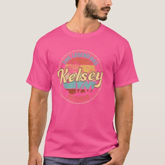 Kelsey Legend gaat met pensioen T-shirt (Voorkant)