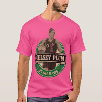 Kelsey Plum - Retro esthetische bierstijl T-shirt