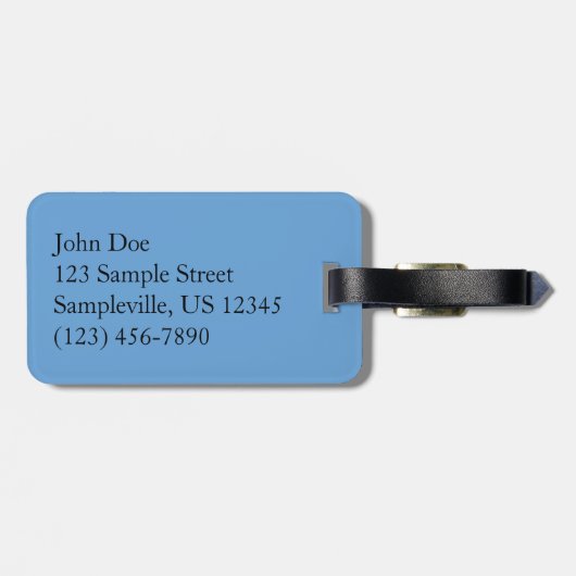 Kelso Dunes in het Nationaal Park Mojave Bagagelabel (Achterkant horizontaal)