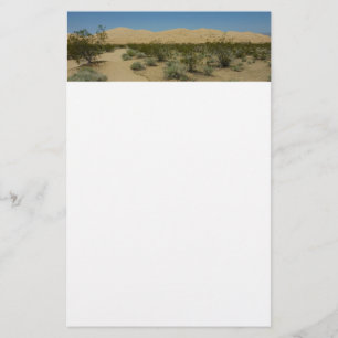 Kelso Dunes in het Nationaal Park Mojave Briefpapier