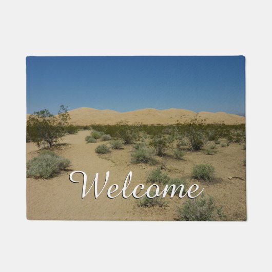 Kelso Dunes in het Nationaal Park Mojave Deurmat (Voorkant)