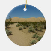 Kelso Dunes in het Nationaal Park Mojave Keramisch Ornament (Voorkant)