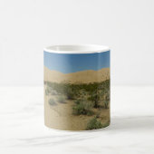 Kelso Dunes in het Nationaal Park Mojave Koffiemok (Center)