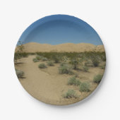 Kelso Dunes in het Nationaal Park Mojave Papieren Bordje (Voorkant)