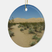 Kelso Dunes in Mojave National Park Keramisch Ornament (Links)