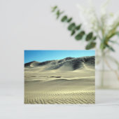 Kelso Dunes, vlakbij Death Valley, Californië, VS. Briefkaart (Staand voorkant)