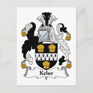 Kelso Family Crest Briefkaart