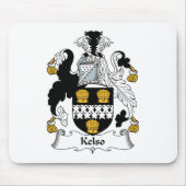 Kelso Family Crest Muismat (Voorkant)