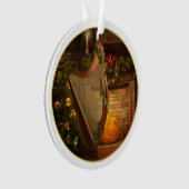 Keltic Harp kerstversiering Ornament (voorkant)
