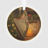 Keltic Harp kerstversiering Ornament (achterkant)