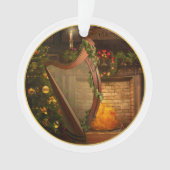 Keltic Harp kerstversiering Ornament (voorkant)