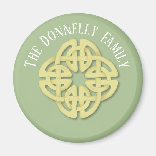 Keltisch, 2 ¼ inch Ronde Magnet (Voorkant)