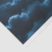 Keltisch blauw en goud kruis decoupage tissuepapier (Detail)