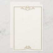 Keltisch briefpapier (Voorkant / Achterkant)