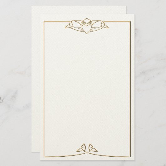 Keltisch briefpapier (Voorkant / Achterkant)