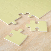 Keltisch bruin paard geel legpuzzel (Zijkant)