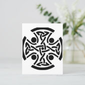 Keltisch Christelijk kruis (Staand voorkant)