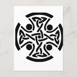 Keltisch Christelijk kruis Briefkaart