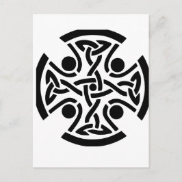 Keltisch Christelijk kruis Briefkaart