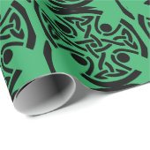 Keltisch Christelijk kruis Cadeaupapier (Rol Hoek)