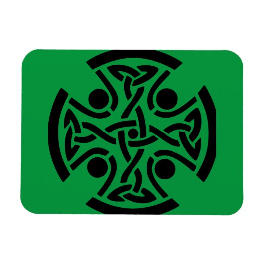 Keltisch Christelijk kruis Magneet (Horizontaal)