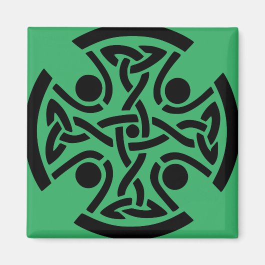 Keltisch Christelijk kruis Magneet (Voorkant)