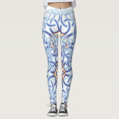Keltisch cirkelmotief in pastelkleuren leggings (Voorkant)