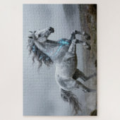 Keltisch Dierlijke Geest Paard Legpuzzel (Verticaal)